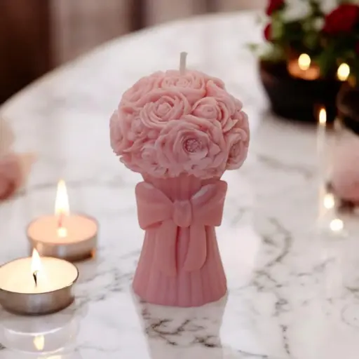 FLOWER BOUQUET CANDLES